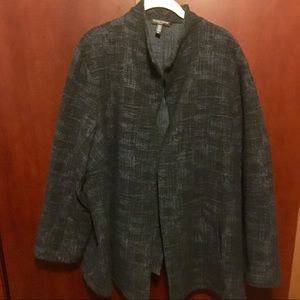 Eileen Fisher Cotton Blend Kimono Jacket 3x